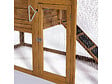 HABITAT ET JARDIN - Poulailler "Princesse" avec pondoir en bois - 4 poules - Marron - vignette