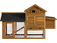 HABITAT ET JARDIN - Poulailler "Poulette" avec pondoir en bois - Marron - vignette