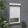 VOLET-MOUSTIQUAIRE - VOLET ROULANT ALU, MOTEUR FILAIRE, H 120 x L120 cm POUR FENETRE - vignette