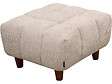 HABITAT ET JARDIN - Ottoman pour canapé droit "Matignon" - 70 x 70 x 46 cm - Beige - vignette