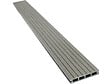 HABITAT ET JARDIN - Lot de 3 lames de terrasse composite alvéolaires - Long: 2,4m - surface 1m² - Gris - vignette