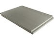 HABITAT ET JARDIN - Lot de 3 lames de terrasse composite alvéolaires - Long: 2,4m - surface 1m² - Gris - vignette