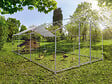 HABITAT ET JARDIN - Enclos à poules 18 m² parc grillagé 6 x 3 x 2 M acier galvanisé - vignette