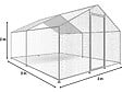 HABITAT ET JARDIN - Enclos à poules 9 m² parc grillagé 3 x 3 x 2 M acier galvanisé - vignette