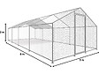 HABITAT ET JARDIN - Enclos à poules 24 m² parc grillagé 8 x 3 x 2 M acier galvanisé - vignette