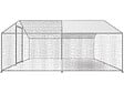 HABITAT ET JARDIN - Enclos à poules 12 m² parc grillagé 4 x 3 x 2 M acier galvanisé - vignette