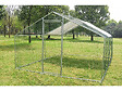 HABITAT ET JARDIN - Enclos à poules 12 m² parc grillagé 4 x 3 x 2 M acier galvanisé - vignette