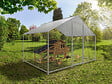 HABITAT ET JARDIN - Enclos à poules 6 m² parc grillagé 2 x 3 x 2 M acier galvanisé - vignette