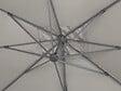 HABITAT ET JARDIN - Parasol déporté "Sun 4" - 3 x 4 m - Gris - vignette