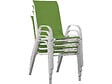 HABITAT ET JARDIN - Table et chaises de jardin en textilène "Cordoba" - Phoenix - 6 places - Vert - vignette