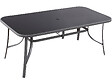 HABITAT ET JARDIN - Table et chaises de jardin en textilène "Cordoba XL 180" - Phoenix - 8 places - Gris foncé - vignette