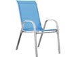 HABITAT ET JARDIN - Table et chaises de jardin en textilène "Cordoba XL 180" - Phoenix - 8 places - Bleu - vignette