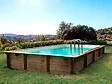 HABITAT ET JARDIN - Piscine bois en kit rectangle " Tampa " - 7.20 x 4.20 x 1.44 +  Pompe à chaleur - Puissance 6.1 kW - vignette