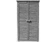 HABITAT ET JARDIN - Armoire de jardin "Space" - 87 x 46.5 x 160 cm - Anthracite - vignette