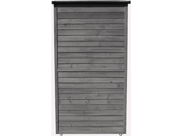 HABITAT ET JARDIN - Armoire de jardin "Space" - 87 x 46.5 x 160 cm - Anthracite - large