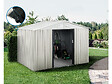HABITAT ET JARDIN - Abri de jardin métal "Nebraska" - 5,29m² avec gouttière - vignette