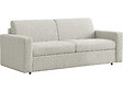 HABITAT ET JARDIN - Canapé convertible express en tissu "Diana" - Couchage 140 cm - 3 places - Beige - vignette