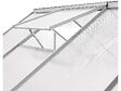 HABITAT ET JARDIN - Serre jardin polycarbonate 190 x 190 x 195 cm "Basilic" - 3,61 m² - Gris - vignette