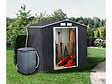 HABITAT ET JARDIN - Récupérateur d'eau souple en PVC 250 L - Gris - vignette
