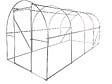 HABITAT ET JARDIN - Serre tunelle de jardin avec porte 4,5 x 2 m "Mimosa" - 9 m² - 180g - Blanc - vignette