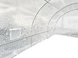 HABITAT ET JARDIN - Serre tunelle de jardin avec porte 6 x 3 m "Mimosa" - 18 m² - 180g - Blanc - vignette