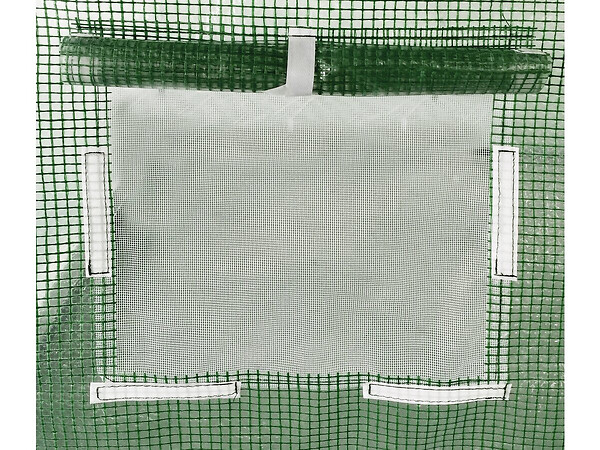 HABITAT ET JARDIN - Serre tunelle de jardin 4,5 x 2 m "Lys" - 9 m² - 130g - Vert - large