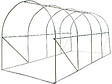 HABITAT ET JARDIN - Serre tunelle de jardin 4,5 x 2 m "Lys" - 9 m² - 130g - Vert - vignette