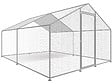 HABITAT ET JARDIN - Enclos à poules 12 m² parc grillagé 4 x 3 x 2 M acier galvanisé - vignette