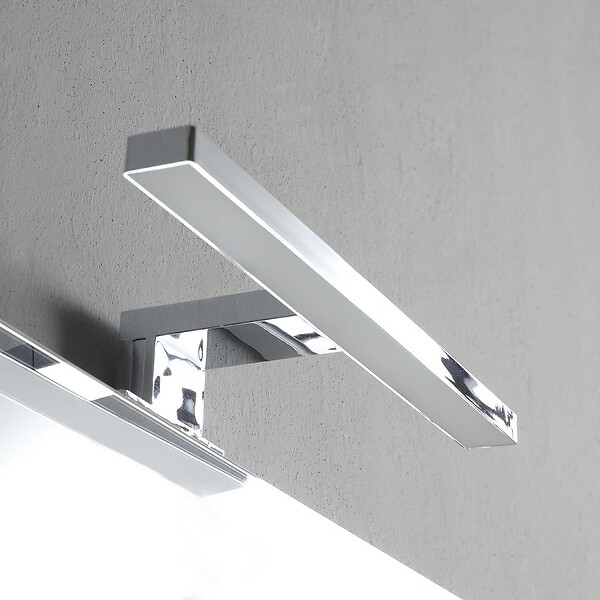 KIAMAMI VALENTINA - Meuble De Salle De Bain Suspendu Avec Lavabo 60Cm Et Tiroirs Blanc Brillant | Benaco - large