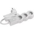 LEGRAND - Multiprise 3 prises 2P+T - Interrupteur 3m Blanc/Gris 3680W - vignette