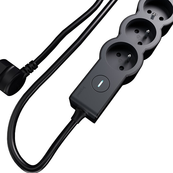 LEGRAND - Multiprise 4 prises 2P+T - Noir - 3680W - large