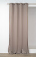 MOONDREAM - Rideau thermique isolant - Taupe - L135xH260cm - vignette