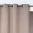 MOONDREAM - Rideau thermique isolant - Taupe - L135xH260cm - vignette