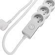 LEGRAND - Multiprise 5 prises avec interrupteur - 3 m - Blanc/Gris - vignette