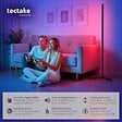 TECTAKE - Lampe sur pied LED SPECTRA 16 millions de couleurs et plus de 200 modes lumineux noir/blanc - vignette
