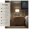 TECTAKE - Lampe de table AVINA 60W couleur laiton - vignette