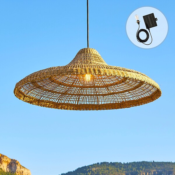 LUMISKY - Suspension solaire bohème FREYA LONG SOLAR D70 cm - large