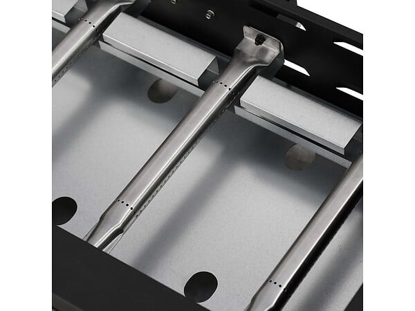 HABITAT ET JARDIN - Plancha "Presto 4" - 4 Brûleurs - 9.7kW - Gris - large