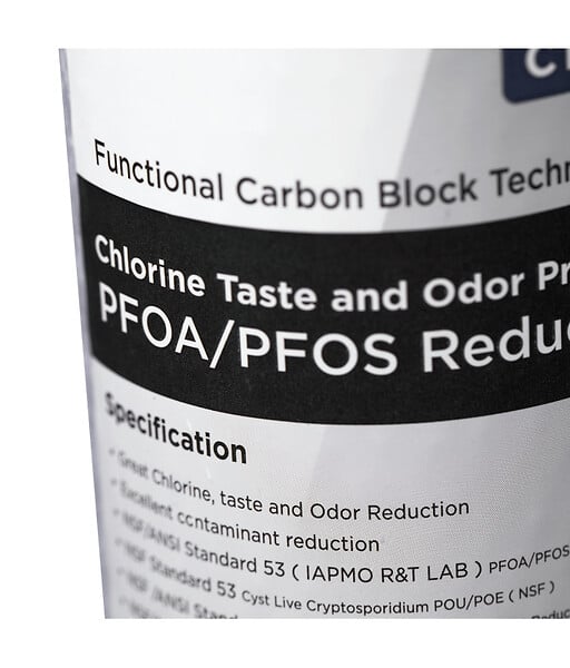 APIC - Cartouche charbon PFAS 20" Big Blue : Filtration haute performance 0,5 micron - large