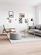 ARTITEQ - Info Rail + Blanc 200cm (matériel de fixation et embouts de rail inclus) - vignette
