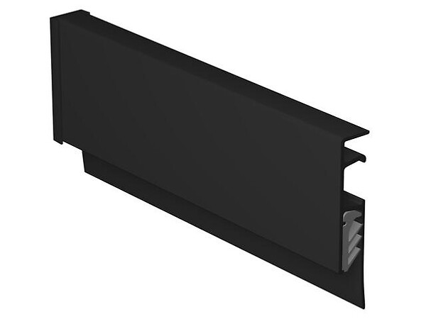 ARTITEQ - Info Rail pour suspendre dessin, poster, feuilles de présentation - Cimaise Artiteq Noir , 100 cm - large
