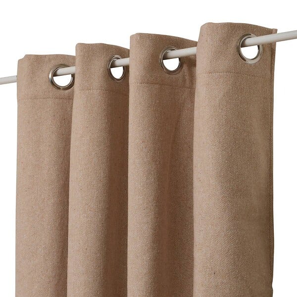 ATMOSPHERA - Rideau isolant Kys beige lin 140x260cm - large