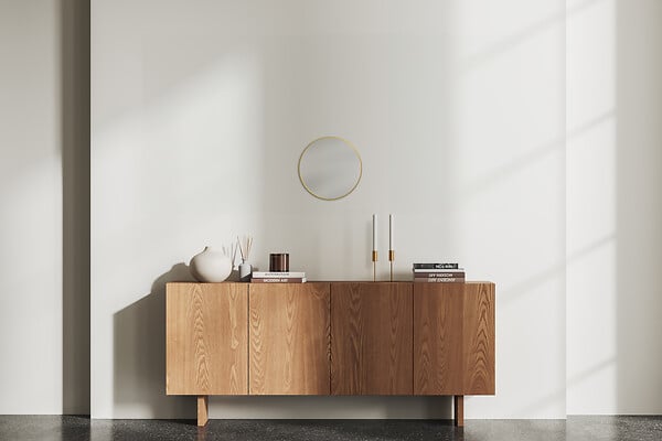 MP GLASS - Miroir rond halo gold - Or - Diam.30cm - large