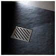 PLANETE BAIN - Receveur de douche extra plat à poser 80x120 moderne reflet ardoisé Noir - vignette
