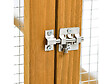 HABITAT ET JARDIN - Enclos extension en bois pour poulailler "Coco" - 6 poules - Marron - vignette