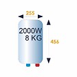 THERMOR - Chauffe-eau électrique Ristretto - 2000W - Sur évier - 15L - 1 personne - Blanc - vignette