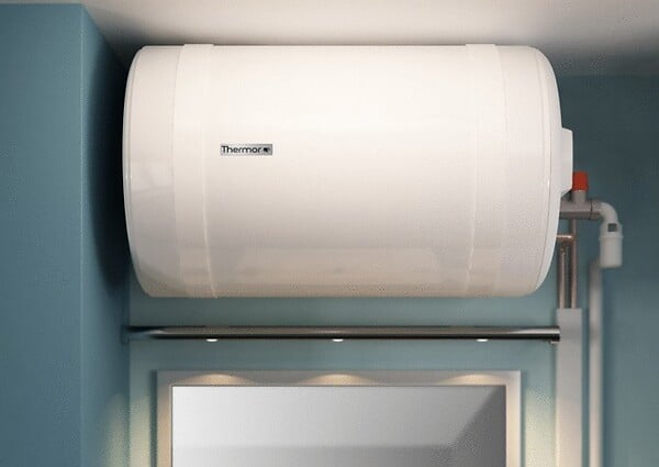 THERMOR - Chauffe-eau Électrique Blinde Horizontal Mural Rac Côté 150l Thermor 873415 - large