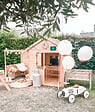 CERLAND - Maisonnette en bois Alpaga pour enfant avec pergola - vignette