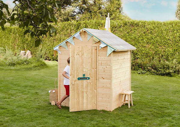 CERLAND - Maisonnette en bois Garance - L.141xH.162xP.127cm - large