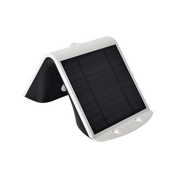 ASLO - Projecteur Led Mural Batterie lithium 2 Ah - 3.7 V Solaire NOIR Détecteur de mouvements 3.2W 400 Lm ASLO - large
